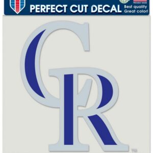 Colorado Rockies Decal 8x8 Die Cut Color