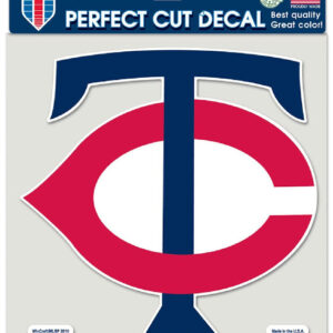 Minnesota Twins Decal 8x8 Die Cut Color
