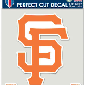 San Francisco Giants Decal 8x8 Die Cut Color