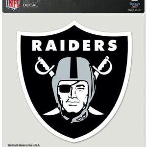 Las Vegas Raiders Decal 8x8 Die Cut Color
