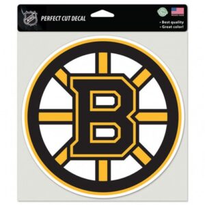 Boston Bruins Decal 8x8 Perfect Cut Color