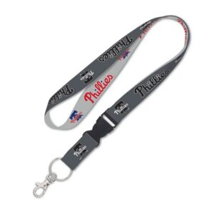 Philadelphia Phillies Lanyard with Detachable Buckle Charcoal