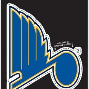 St. Louis Blues Magnet 6.25x9 Die Cut Logo Design