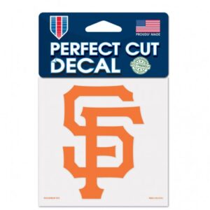 San Francisco Giants Decal 4x4 Perfect Cut Color