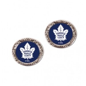 Toronto Maple Leafs Earrings Post Style
