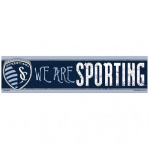 Sporting Kansas City Decal 3x12 Bumper Strip Style