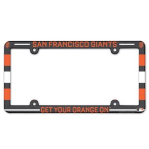 San Francisco Giants License Plate Frame - Full Color