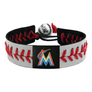 Miami Marlins Bracelet Reflective Baseball CO
