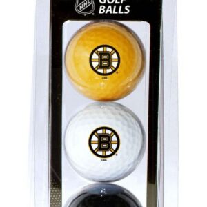 Boston Bruins 3 Pack of Golf Balls