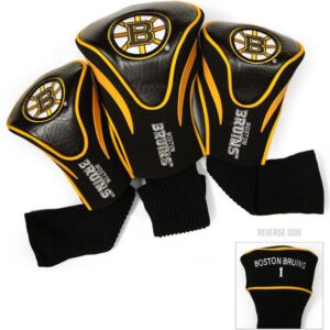 Boston Bruins Golf Club Headcover Set 3 Piece Contour Style