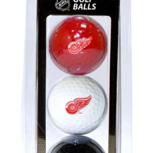 Detroit Red Wings Golf Balls 3 Pack