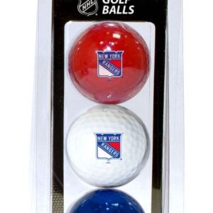 New York Rangers 3 Pack of Golf Balls