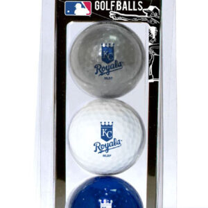 Kansas City Royals 3 Pack of Golf Balls