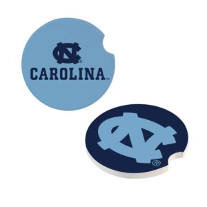 North Carolina Tar Heels Car Coaster Set 2 Pack
