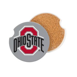 Ohio State Buckeyes Car Coaster Set 2 Pack