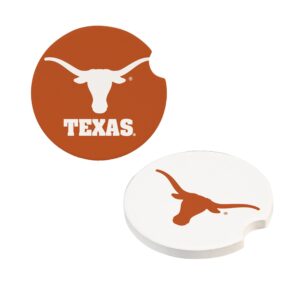 Texas Longhorns Car Coaster Set 2 Pack