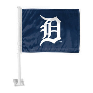 Detroit Tigers Flag Car Primary Logo