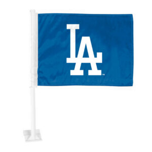 Los Angeles Dodgers Flag Car Primary Logo