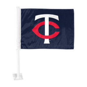 Minnesota Twins Flag Car Primary Logo