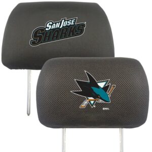 San Jose Sharks Headrest Covers FanMats
