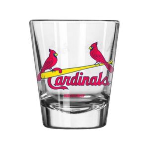 St. Louis Cardinals Shot Glass 2oz Satin Etch