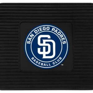 San Diego Padres Car Mat Heavy Duty Vinyl Rear Seat
