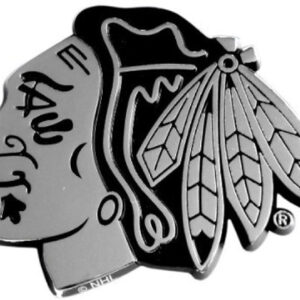 Chicago Blackhawks Auto Emblem Premium Metal Chrome