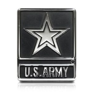 US Army Auto Emblem - Premium Metal