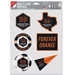 Houston Dynamo Decal Multi Use Fan 6 Pack