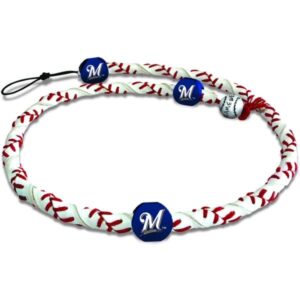 Milwaukee Brewers Necklace Classic Frozen Rope Baseball CO