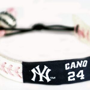 New York Yankees Bracelet Baseball Pink Robinson Cano CO