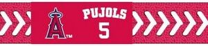 Los Angeles Angels Bracelet Team Color Baseball Albert Pujols CO