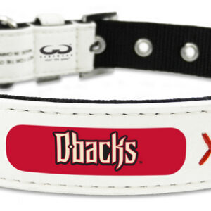 Arizona Diamondbacks Pet Collar Classic Baseball Leather Size Medium CO