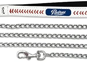 San Diego Padres Pet Leash Baseball Leather Size Medium CO