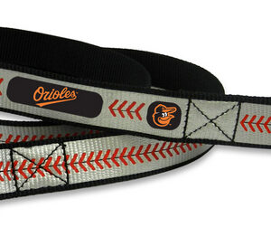 Baltimore Orioles Reflective Baseball Leash - S