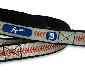 Detroit Tigers Pet Leash Reflective Baseball Size Small CO