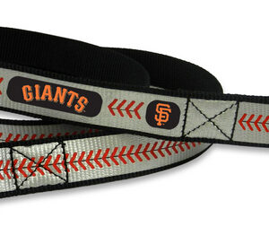 San Francisco Giants Pet Leash Reflective Baseball Size Large CO