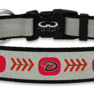 Arizona Diamondbacks Pet Collar Reflective Baseball Size Medium CO