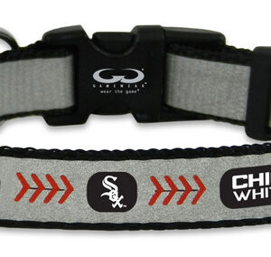 Chicago White Sox Pet Collar Reflective Baseball Size Toy CO