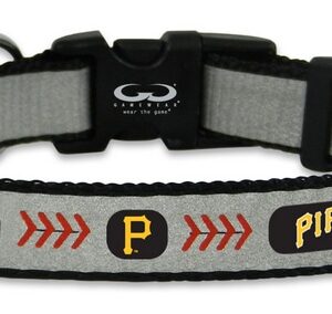 Pittsburgh Pirates Pet Collar Reflective Baseball Size Toy CO