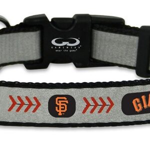 San Francisco Giants Pet Collar Reflective Baseball Size Toy CO