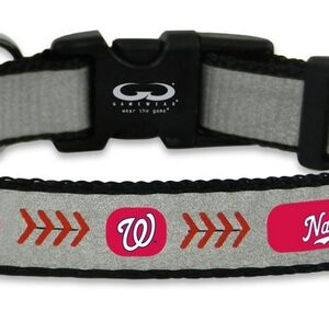 Washington Nationals Reflective Small Baseball Collar