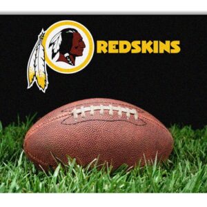 Washington Redskins Classic NFL Football Pet Bowl Mat - L