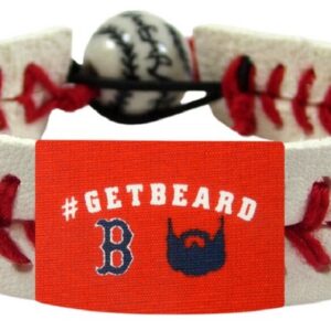 Boston Red Sox GetBeard Classic Baseball Bracelet