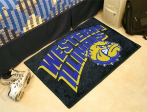 Western Illinois Leathernecks Rug - Starter Style
