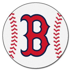 Boston Red Sox Baseball Mat 29 inch