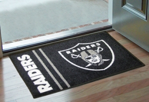 Las Vegas Raiders Rug - Starter Style, Logo Design