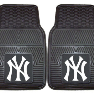 New York Yankees Heavy Duty 2-Piece Vinyl Car Mats