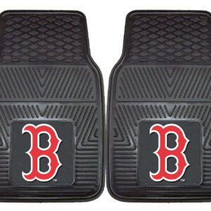 Boston Red Sox Heavy Duty 2-Piece Vinyl Car Mats