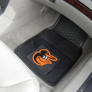 Baltimore Orioles Car Mats Heavy Duty 2 Piece Vinyl